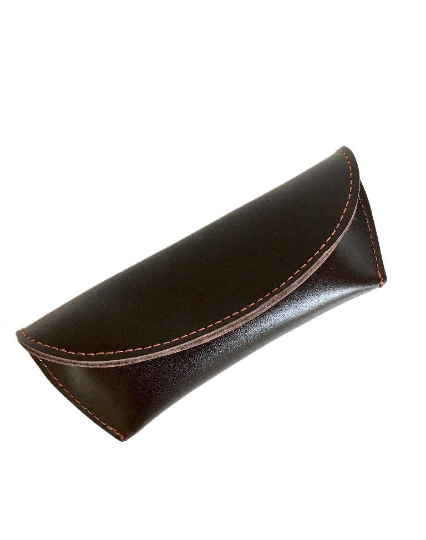 Leather glasses case | Leather Skivers Hides